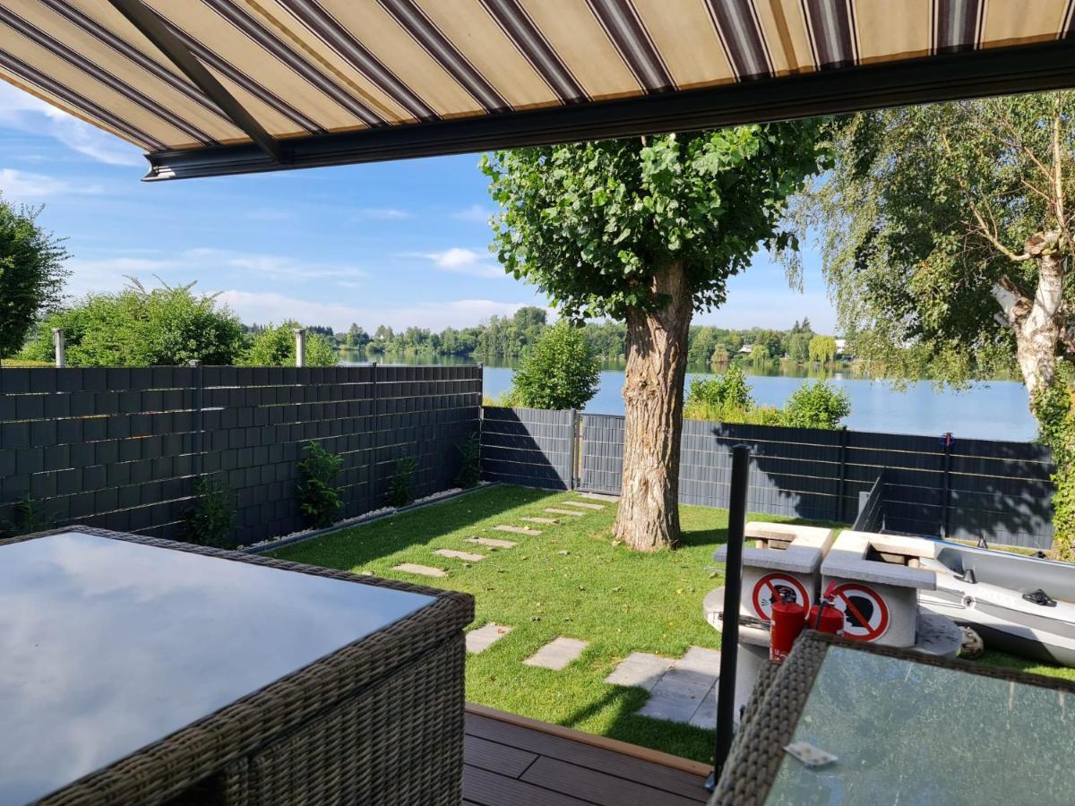 Ferienhaus Am See Hungen Exterior foto